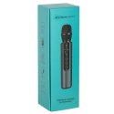 Mikrofon bezprzewodowy karaoke dla dzieci głośnik Bluetooth 2000mAh karta SD USB wysoka jakość czarny