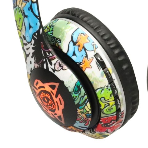 Słuchawki bezprzewodowe nauszne Bluetooth RGB Gaming Sport 200mAh Słuchawki bezprzewodowe nauszne Bluetooth RGB Gaming Sport 200mAh