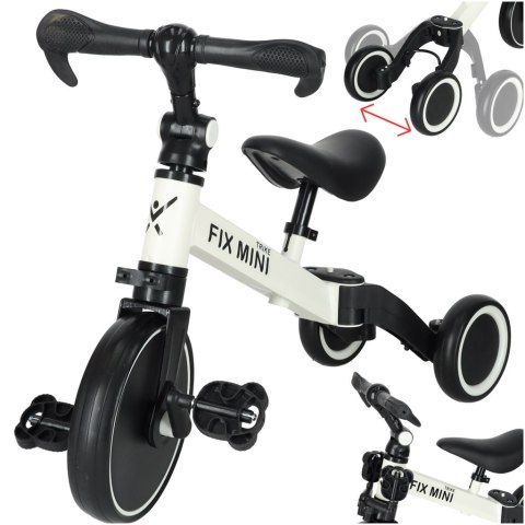Rowerek biegowy Trike Fix Mini rower wielofunkcyjny 3w1 biały Rowerek biegowy Trike Fix Mini rower wielofunkcyjny 3w1 biały