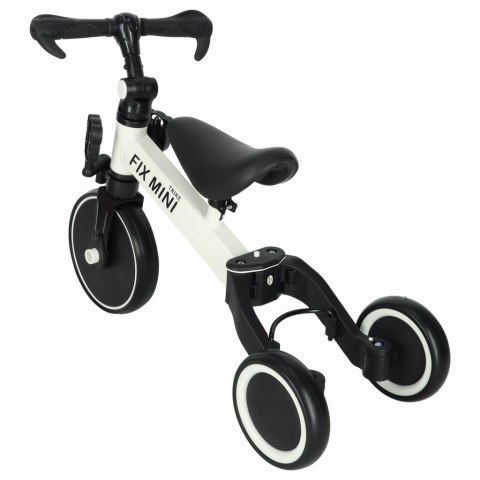 Rowerek biegowy Trike Fix Mini rower wielofunkcyjny 3w1 biały Rowerek biegowy Trike Fix Mini rower wielofunkcyjny 3w1 biały