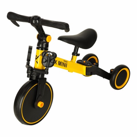 Rowerek biegowy Trike Fix Mini rower wielofunkcyjny 3w1 żółty Rowerek biegowy Trike Fix Mini rower wielofunkcyjny 3w1 żółty