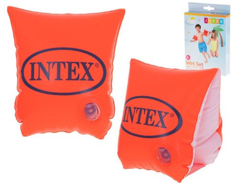 INTEX Rękawki dmuchane do pływania pływaczki pomarańczowe 3-6 lat