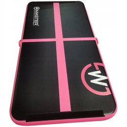 AirTrack Dmuchana Mata Gimnastyczna MASTER 200 x 100 x 10 cm Black-Pink MASTER SPORT s.r.o.