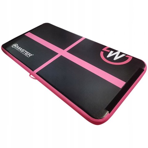 AirTrack Dmuchana Mata Gimnastyczna MASTER 200 x 100 x 10 cm Black-Pink MASTER SPORT s.r.o. AirTrack Dmuchana Mata Gimnastyczna MASTER 200 x 100 x 10 cm Black-Pink MASTER SPORT s.r.o.