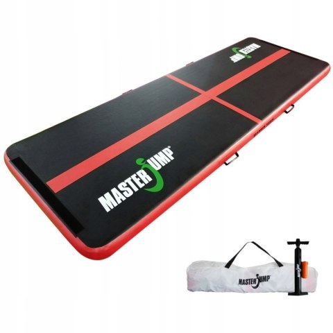 AirTrack Dmuchana Mata Gimnastyczna MASTER 300 x 100 x 10 cm Black-Red MASTER SPORT s.r.o. AirTrack Dmuchana Mata Gimnastyczna MASTER 300 x 100 x 10 cm Black-Red MASTER SPORT s.r.o.