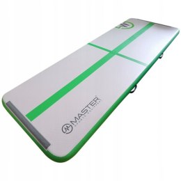 AirTrack Dmuchana Mata Gimnastyczna MASTER 300 x 100 x 10 cm Green MASTER SPORT s.r.o.