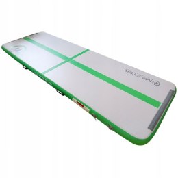 AirTrack Dmuchana Mata Gimnastyczna MASTER 300 x 100 x 10 cm Green MASTER SPORT s.r.o.