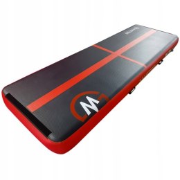 AirTrack Dmuchana Mata Gimnastyczna MASTER 300 x 100 x 20 cm Black-Red MASTER SPORT s.r.o.
