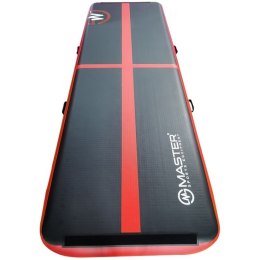 AirTrack Dmuchana Mata Gimnastyczna MASTER 300 x 100 x 20 cm Black-Red MASTER SPORT s.r.o.