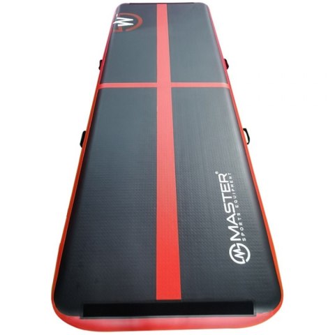AirTrack Dmuchana Mata Gimnastyczna MASTER 300 x 100 x 20 cm Black-Red MASTER SPORT s.r.o. AirTrack Dmuchana Mata Gimnastyczna MASTER 300 x 100 x 20 cm Black-Red MASTER SPORT s.r.o.