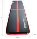 AirTrack Dmuchana Mata Gimnastyczna MASTER 300 x 100 x 20 cm Black-Red MASTER SPORT s.r.o.