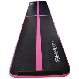 AirTrack Dmuchana Mata Gimnastyczna MASTER 400 x 100 x 10 cm Black-Pink MASTER SPORT s.r.o.