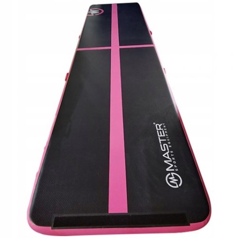 AirTrack Dmuchana Mata Gimnastyczna MASTER 400 x 100 x 10 cm Black-Pink MASTER SPORT s.r.o. AirTrack Dmuchana Mata Gimnastyczna MASTER 400 x 100 x 10 cm Black-Pink MASTER SPORT s.r.o.