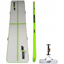 AirTrack Dmuchana Mata Gimnastyczna MASTER 400 x 100 x 10 cm Grey-Green MASTER SPORT s.r.o.