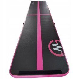 AirTrack Dmuchana Mata Gimnastyczna MASTER 500 x 100 x 10 cm Black-Pink MASTER SPORT s.r.o.