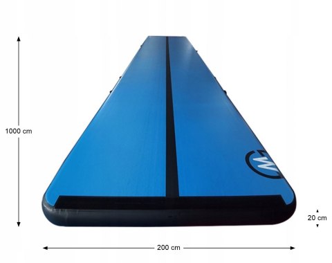 AirTrack Dmuchana Mata Gimnastyczna MASTER S-Pro 1000 x 200 x 20 cm MASTER SPORT s.r.o. AirTrack Dmuchana Mata Gimnastyczna MASTER S-Pro 1000 x 200 x 20 cm MASTER SPORT s.r.o.
