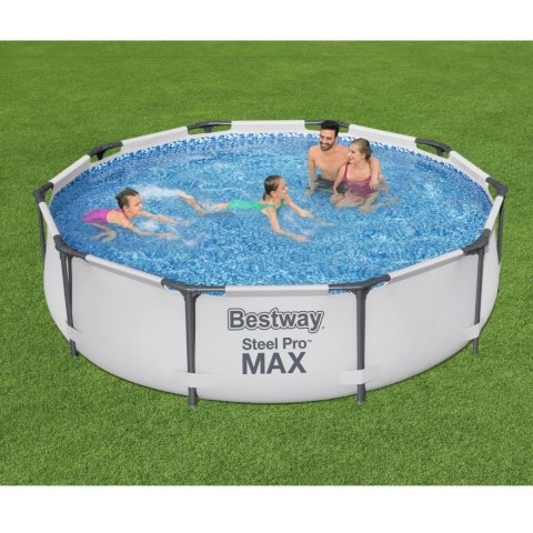 Basen Ogrodowy BESTWAY Steel Pro Max 305 x 76 cm Bestway Basen Ogrodowy BESTWAY Steel Pro Max 305 x 76 cm Bestway