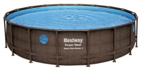 Basen Stelażowy BESTWAY Power Steel Swim VISTA 549 x 122 cm Bestway Basen Stelażowy BESTWAY Power Steel Swim VISTA 549 x 122 cm Bestway