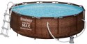 Basen Stelażowy Steel Pool Pro Max śr. 3,66 m Spartan Sport