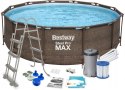 Basen Stelażowy Steel Pool Pro Max śr. 3,66 m Spartan Sport