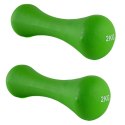 CIĘŻARKI ŻELIWNE POKRYTE NEOPRENEM 2 X 2 KG Spartan Sport