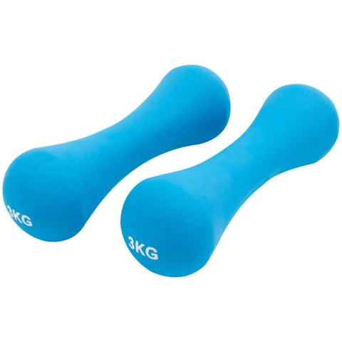 CIĘŻARKI ŻELIWNE POKRYTE NEOPRENEM 2 X 3 KG Spartan Sport CIĘŻARKI ŻELIWNE POKRYTE NEOPRENEM 2 X 3 KG Spartan Sport