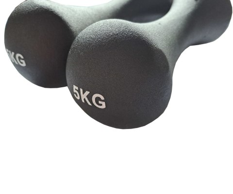 CIĘŻARKI ŻELIWNE POKRYTE NEOPRENEM 2 X 5 KG Spartan Sport CIĘŻARKI ŻELIWNE POKRYTE NEOPRENEM 2 X 5 KG Spartan Sport