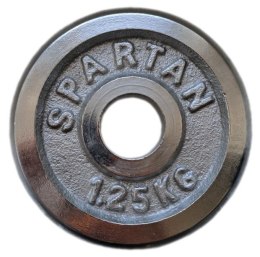 Chromowane talerze do ćwiczeń 2x1,25 kg SPARTAN Spartan Sport