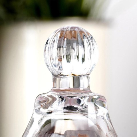 Cukiernica Cukierniczka Szklana Pojemna Kryształowa z Pokrywką ALPINA 500ml ALPINA Cukiernica Cukierniczka Szklana Pojemna Kryształowa z Pokrywką ALPINA 500ml ALPINA