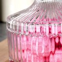 Cukiernica Cukierniczka Szklana Pojemna Kryształowa z Pokrywką ALPINA 500ml ALPINA