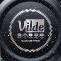 Czajnik na Gaz Indukcja z Gwizdkiem Stalowy Czarny Solidny Trwały VILDE 3 l Vilde