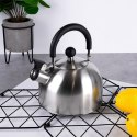 Czajnik z gwizdkiem stalowy srebrny 2,5 l Excellent Houseware