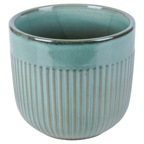 Doniczka porcelanowa zielona 17 cm Vilde Doniczka porcelanowa zielona 17 cm Vilde