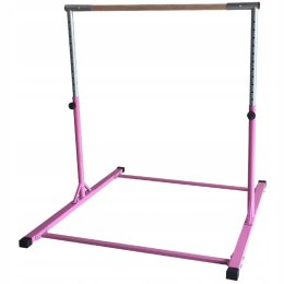 Drążek Gimnastyczny Wolnostojący 150 cm Różowy MASTER SPORT s.r.o.