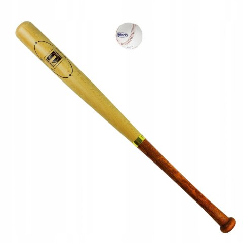 Drewniany Kij Baseballowy LONDERO 75 cm z Piłką do Baseballa Londero Drewniany Kij Baseballowy LONDERO 75 cm z Piłką do Baseballa Londero