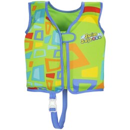Dziecięca Kamizelka do Pływania Regulowana BESTWAY Aquastar Swim Vest Green Bestway