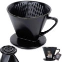 Filtr Lejek do Kawy Wielorazowy Porcelanowy Solidny HIT 15 x 14 x 11 cm Hit
