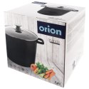 Garnek granitowy ze szklaną pokrywką wysoki GRANDE 7,6 l Orion