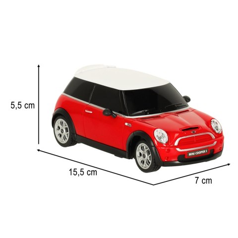 Samochód zdalnie sterowany Rastar 15000 MINI Cooper S 1:24 czerwony Samochód zdalnie sterowany Rastar 15000 MINI Cooper S 1:24 czerwony