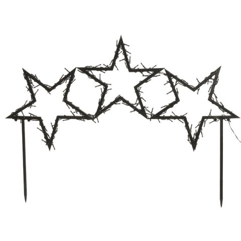 Gwiazda świecąca zewnętrzna metalowa LED 102x55 cm Vilde Gwiazda świecąca zewnętrzna metalowa LED 102x55 cm Vilde