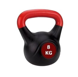 HANTLA KETTLEBELL ODWAŻNIK WINYLOWA 8 KG Spartan Sport