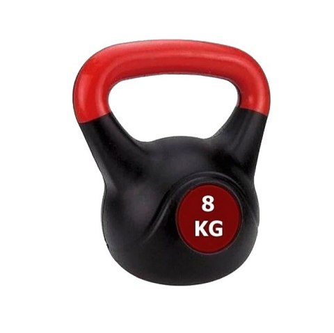 HANTLA KETTLEBELL ODWAŻNIK WINYLOWA 8 KG Spartan Sport HANTLA KETTLEBELL ODWAŻNIK WINYLOWA 8 KG Spartan Sport