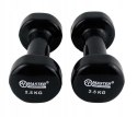Hantelki Żeliwne Pokryte Winylem 2,5 kg x2 MASTER SPORT s.r.o.