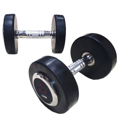 Hantla Ogumowana 10 kg SPARTAN Spartan Sport Hantla Ogumowana 10 kg SPARTAN Spartan Sport