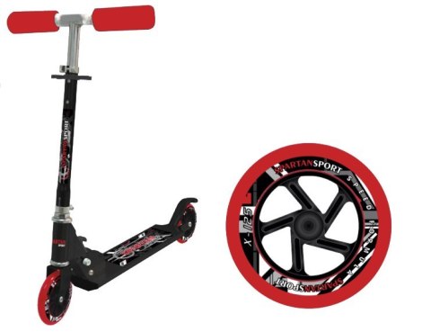 Hulajnoga Dwukołowa Składana Scooter X 125 mm Spartan Sport Hulajnoga Dwukołowa Składana Scooter X 125 mm Spartan Sport