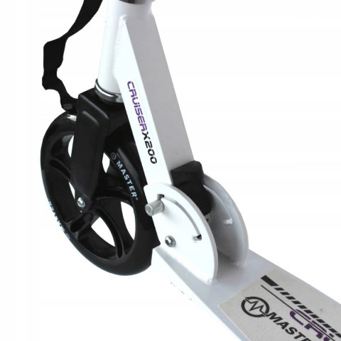 Hulajnoga Składana Cruiser White 200 mm MASTER SPORT s.r.o. Hulajnoga Składana Cruiser White 200 mm MASTER SPORT s.r.o.