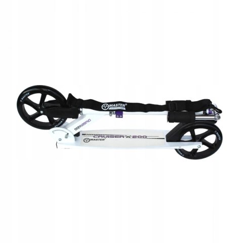 Hulajnoga Składana Cruiser White 200 mm MASTER SPORT s.r.o. Hulajnoga Składana Cruiser White 200 mm MASTER SPORT s.r.o.