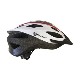 Kask Rowerowy MASTER Force M Czerwono-Biały MASTER SPORT s.r.o.
