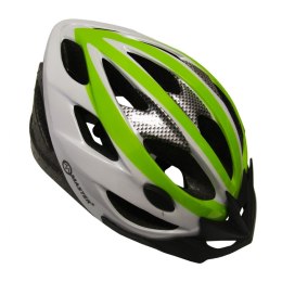 Kask Rowerowy MASTER Force M Zielono-Biały MASTER SPORT s.r.o.