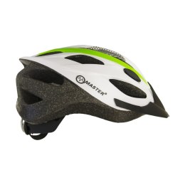 Kask Rowerowy MASTER Force M Zielono-Biały MASTER SPORT s.r.o.